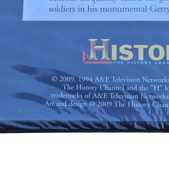 The Civil War DVD History Channel Bonus Lincoln and Gettysburg Segment New Seale - Picture 4 of 11